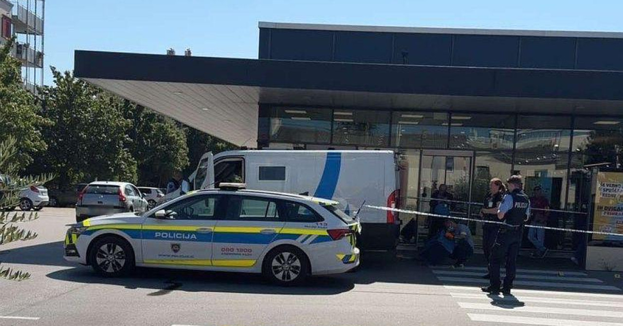 Velika potraga u Sloveniji, opljačkan kombi pun gotovine, policija helikopterom traži lopove