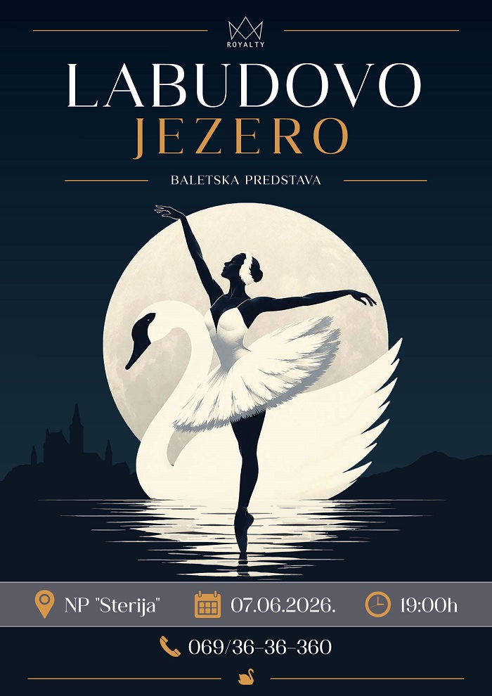 Baletski studio Royalty: Labudovo jezero 7. juna u NP Sterija