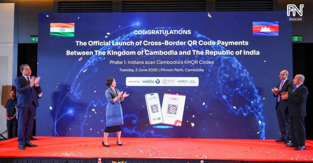 Cambodia, India Launch Cross-Border QR Code Payment System