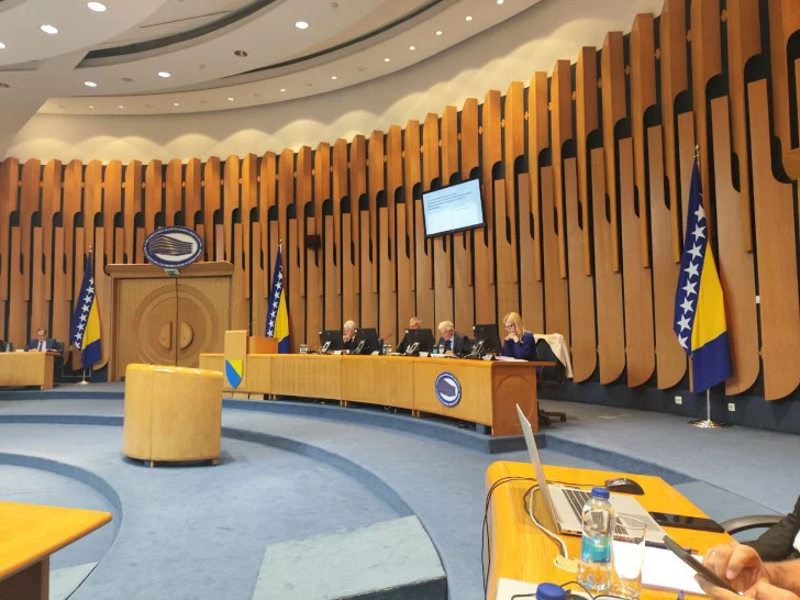 Hitna sjednica u domu naroda, rasprava o VSTS i sudovima