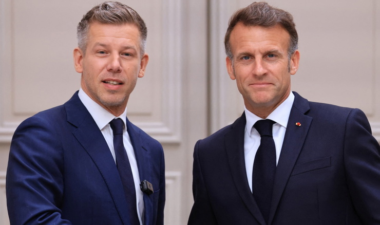 Macron primio Magyara
