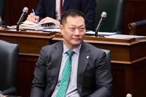 Ontario premier won't say if ex-minister will remain in PC caucus