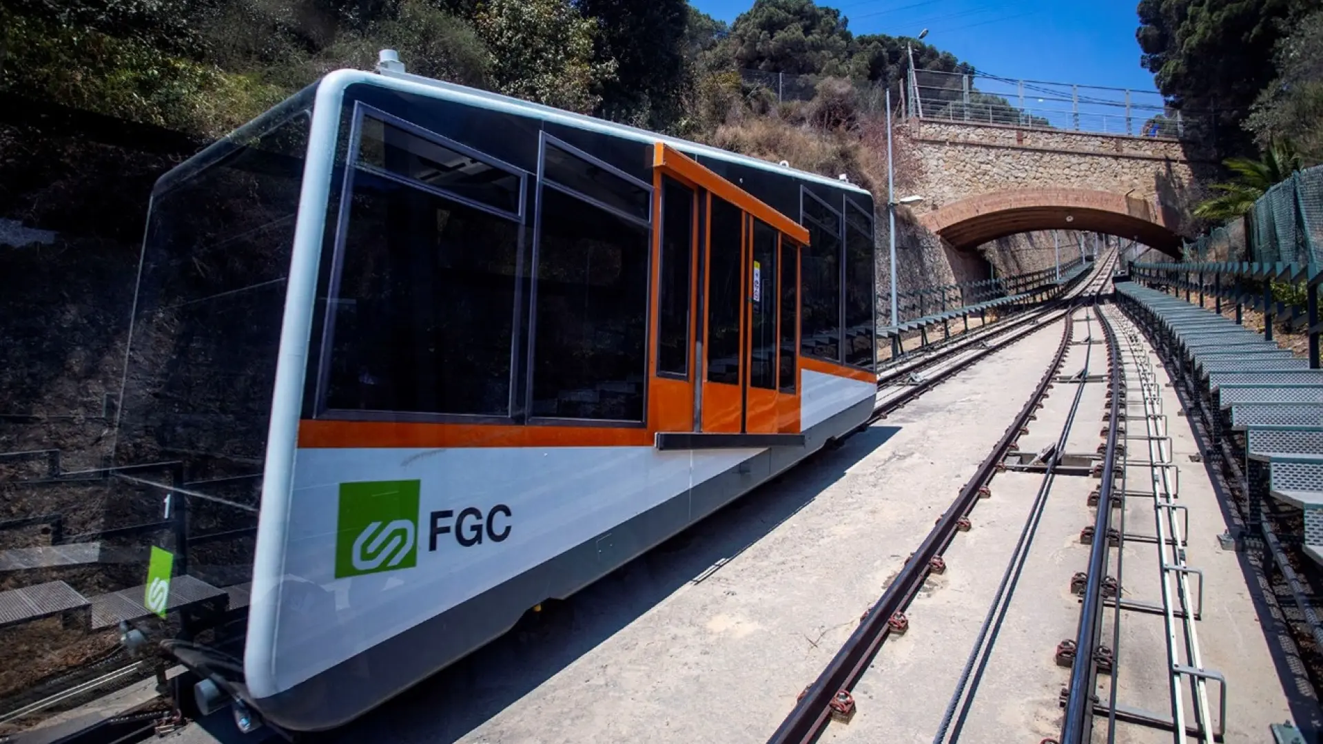  El servicio del funicular de Vallvidrera, interrumpido desde el lunes por mantenimiento 