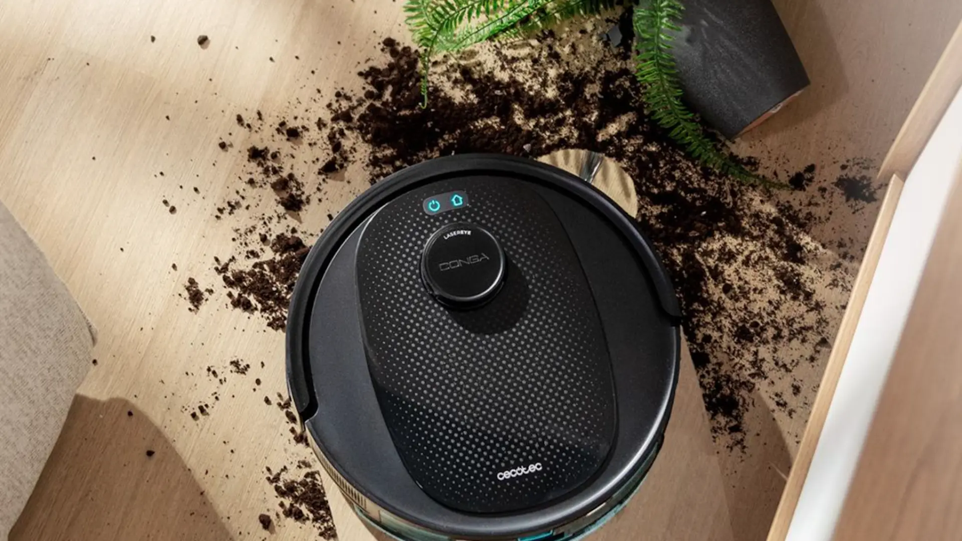  Usa IA para esquivarlo todo: el robot aspirador 4 en 1 de Cecotec que se encarga del suelo 