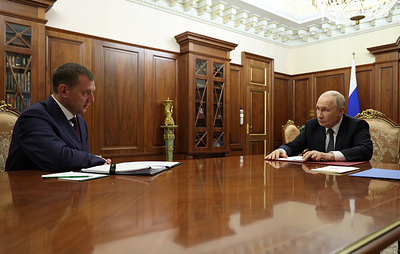 Путин встретился с губернатором Запорожской области Балицким