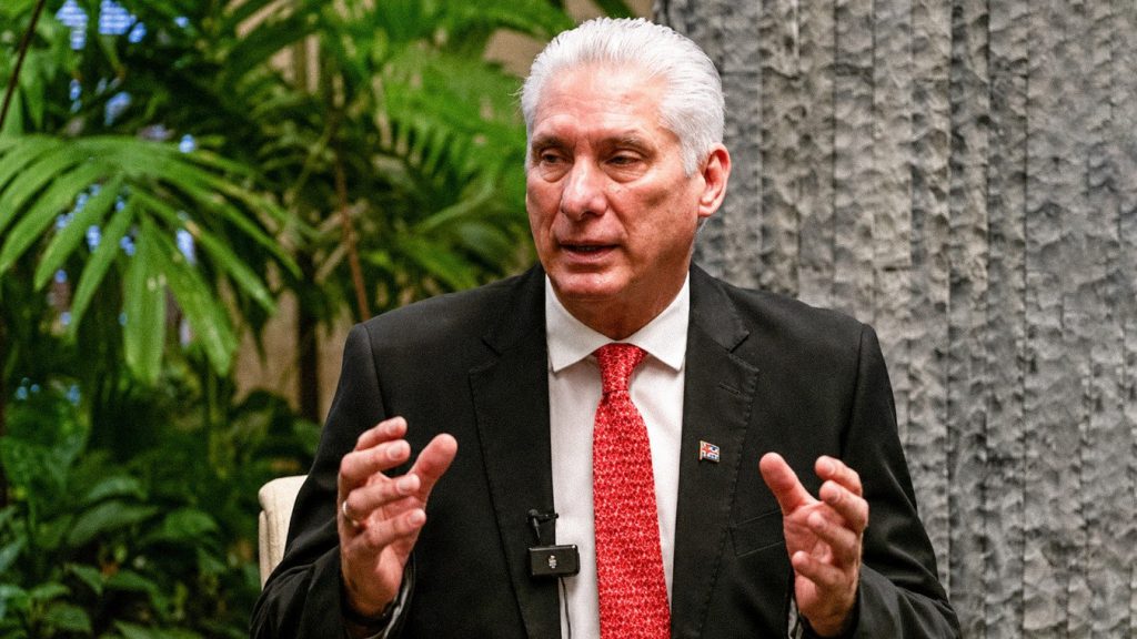 Díaz-Canel denuncia expresión de genocidio contra Cuba