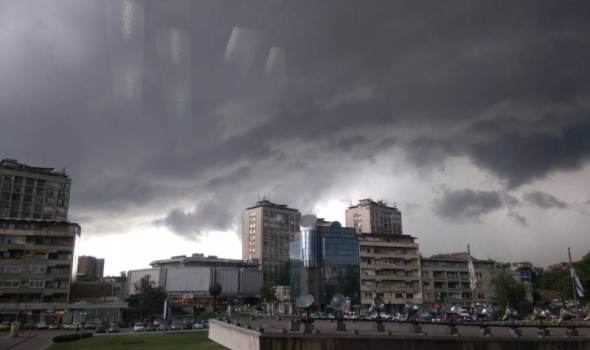 RHMZ: Stepen meteoalarma podignut sa žutog na narandžasti nivo