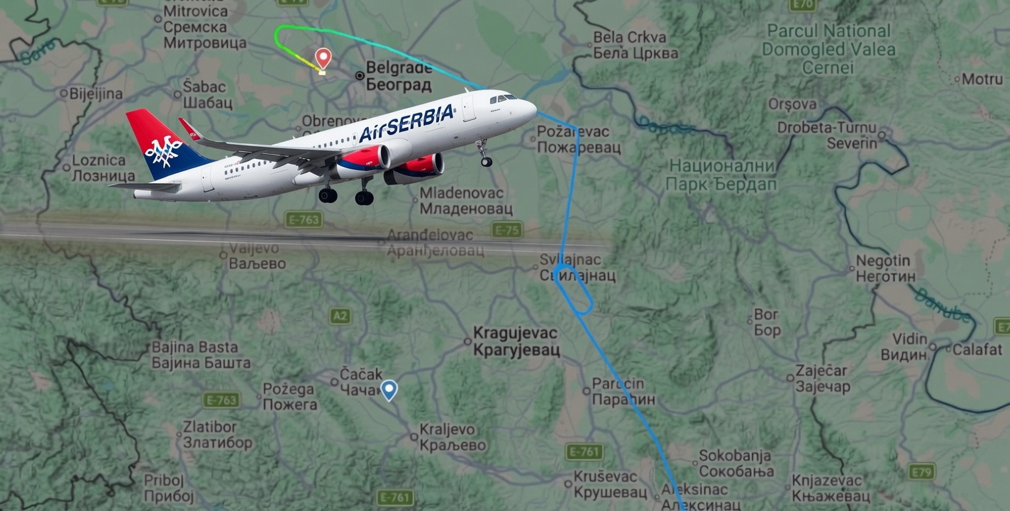 Avion iz Soluna zbog nevremena nije mogao da sleti u Lađevce
