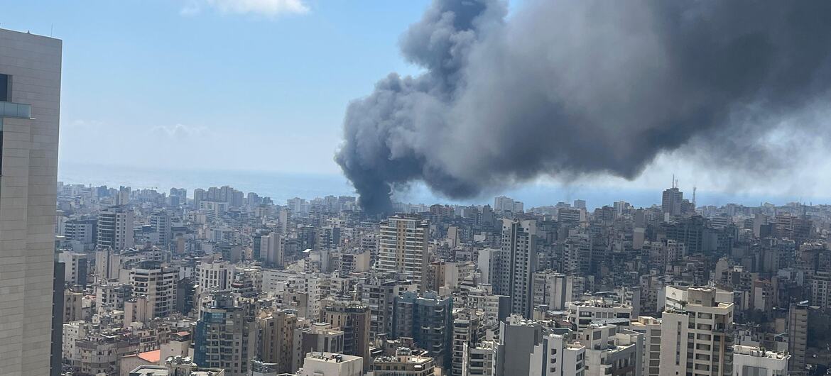 نزوح 200 ألف شخص من الضاحية الجنوبية لبيروت