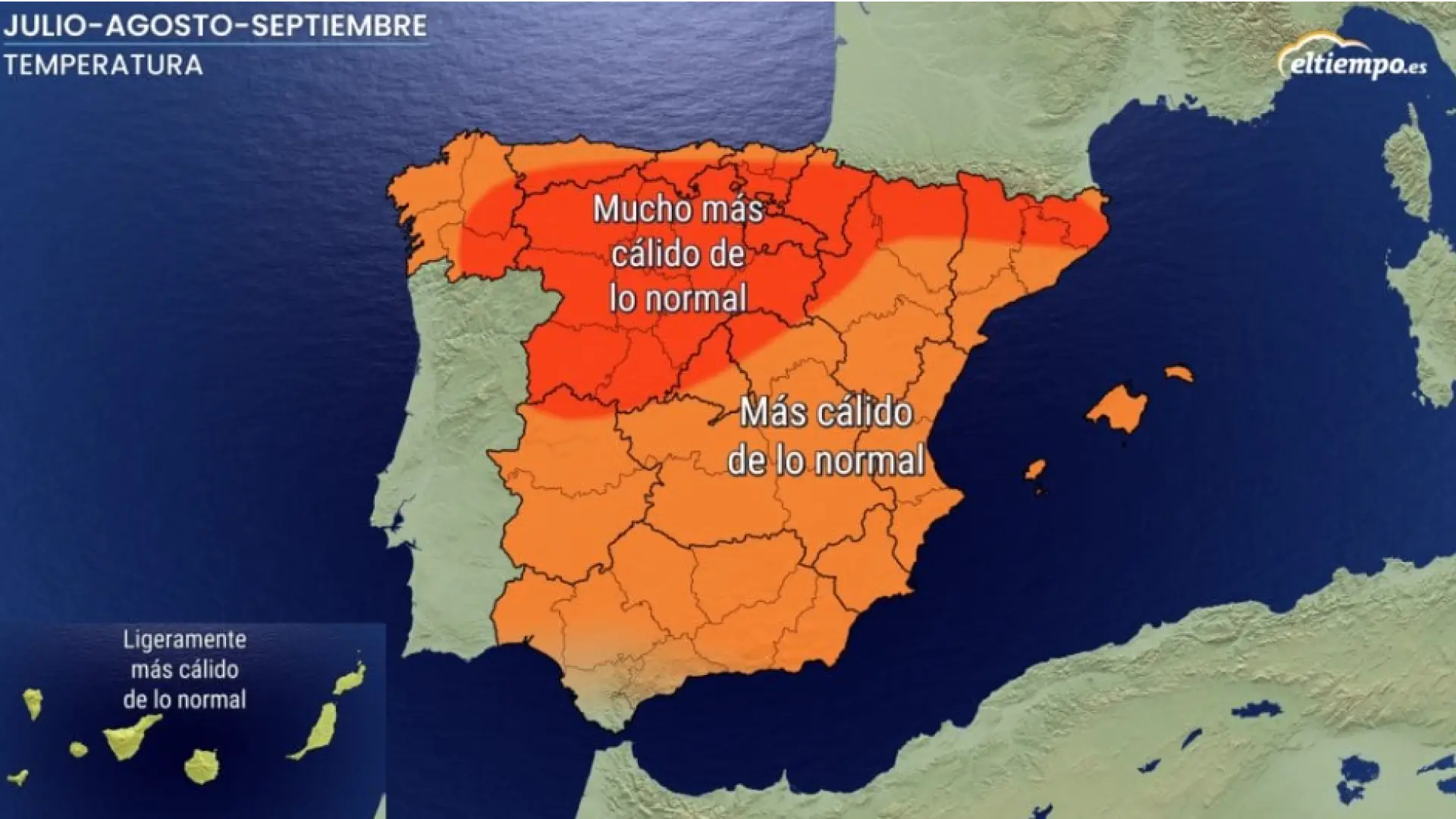  España experimentará un verano más cálido de lo habitual: estas serán las zonas más afectadas 