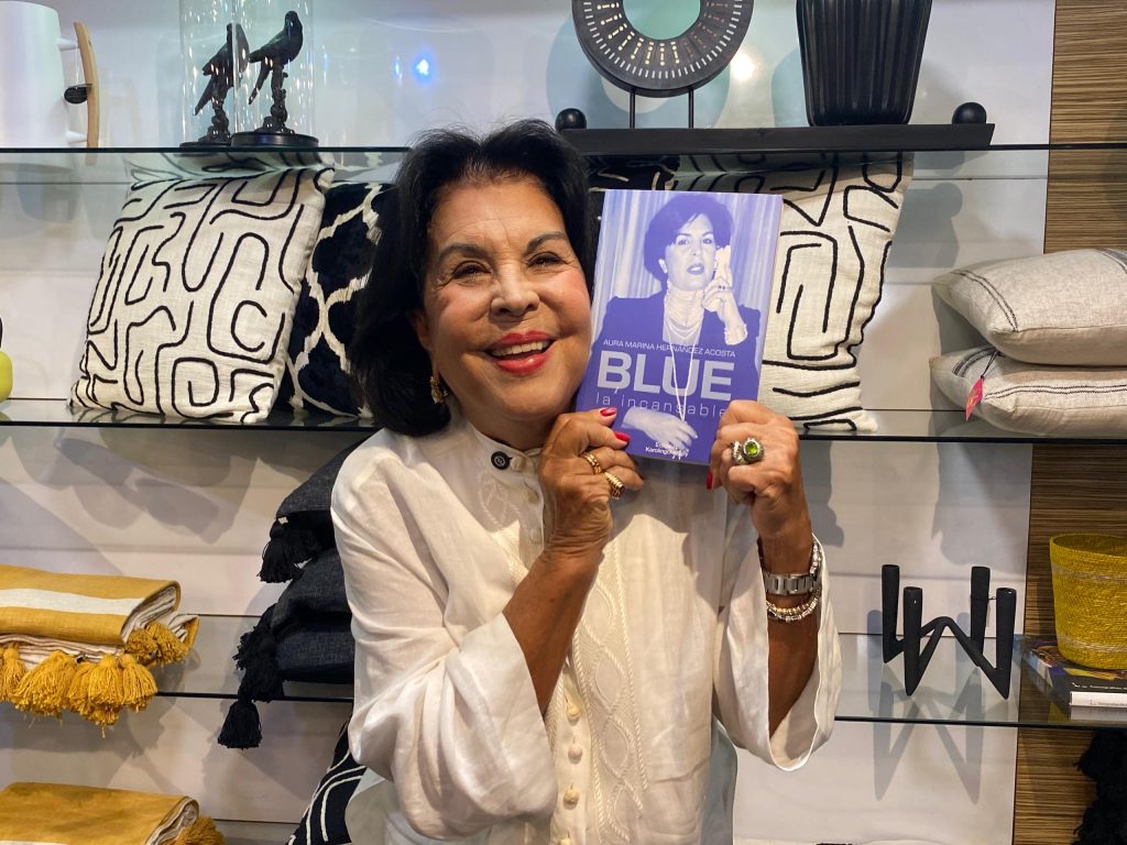 Aura Marina Hernández es «Blue, la incansable»