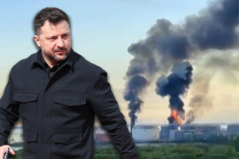 SATELITSKI SNIMCI POTVRDILI TOTALNI PAKAO U SANKT PETERBURGU! Naftni terminal i ratni brod napadnuti pred Putinovim nosom, uspeh Ukrajine 1.300 km od fronta