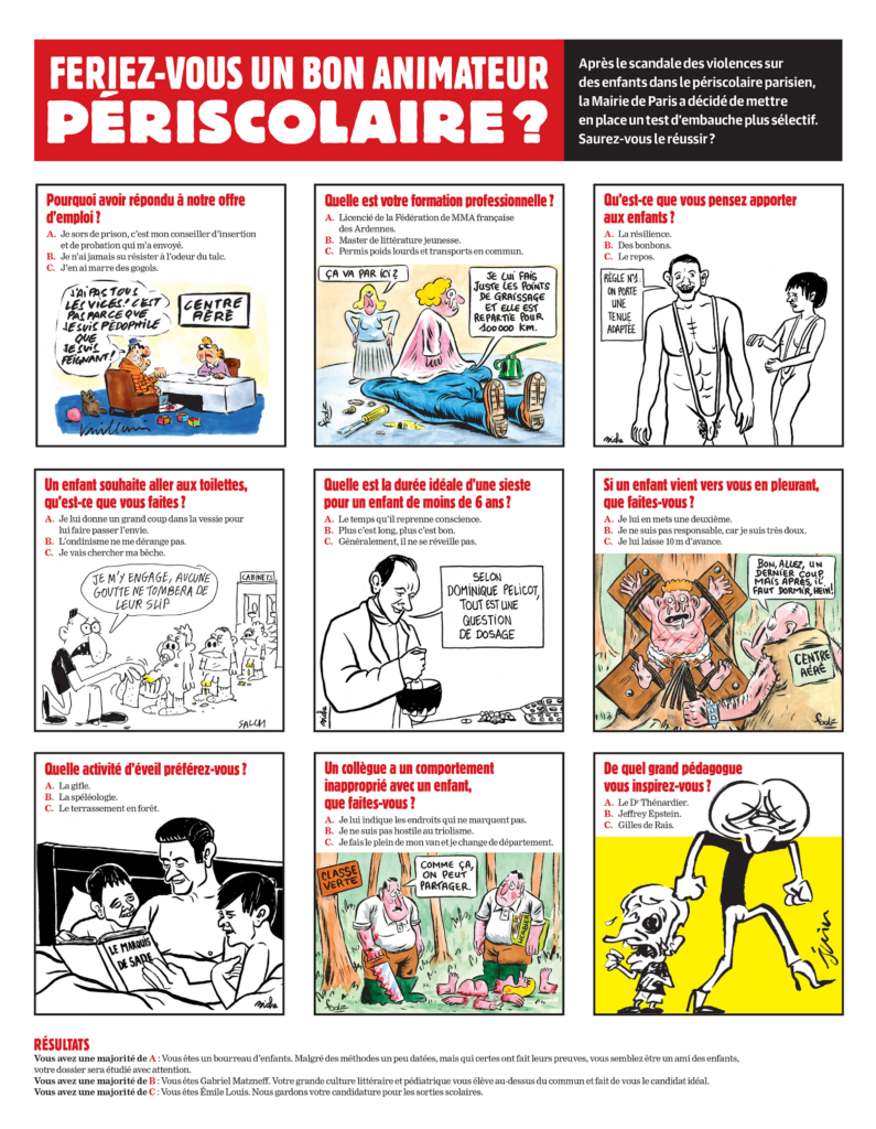 Charlie vous met à l’épreuve : seriez-vous un bon animateur périscolaire ?