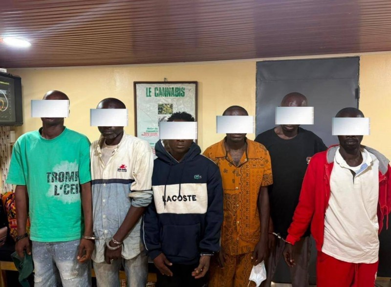 Lutte contre la drogue : Six personnes interpellées à Bouaké