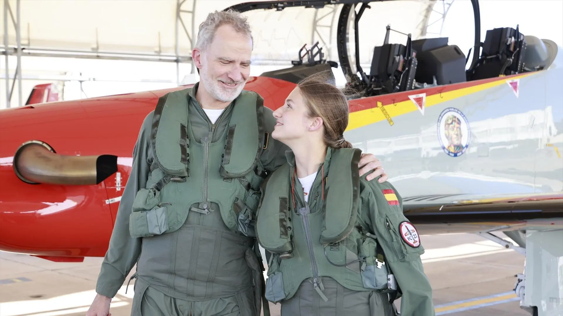  La Casa Real muestra en un vídeo momentos inéditos de la formación militar de la princesa 
