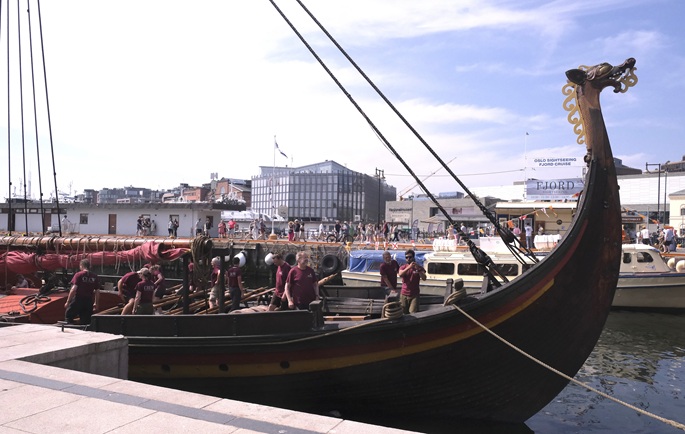 Viking ship featured in ´The Odyssey´ opens for public tours in Oslo