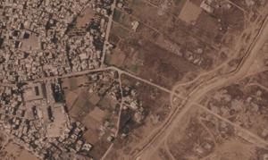Israel is building a miles-long earthen barrier inside Gaza, entrenching its division