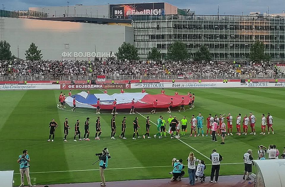 VIDEO, FOTO: Pune tribine Karađorđa za meč Voše sa Ajaksom