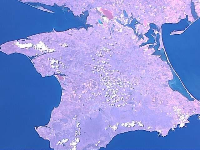 Hrvatski satelit snimio fotografiju Krima: "Iz svemira se ne vide ratovi"