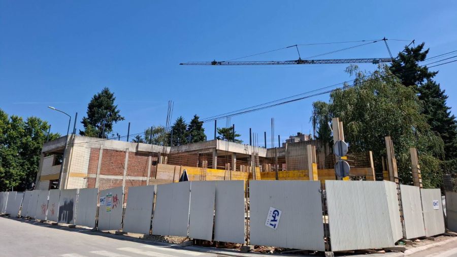 Dečiji dispanzer dobija novo lice, radovi teku planiranim tempom