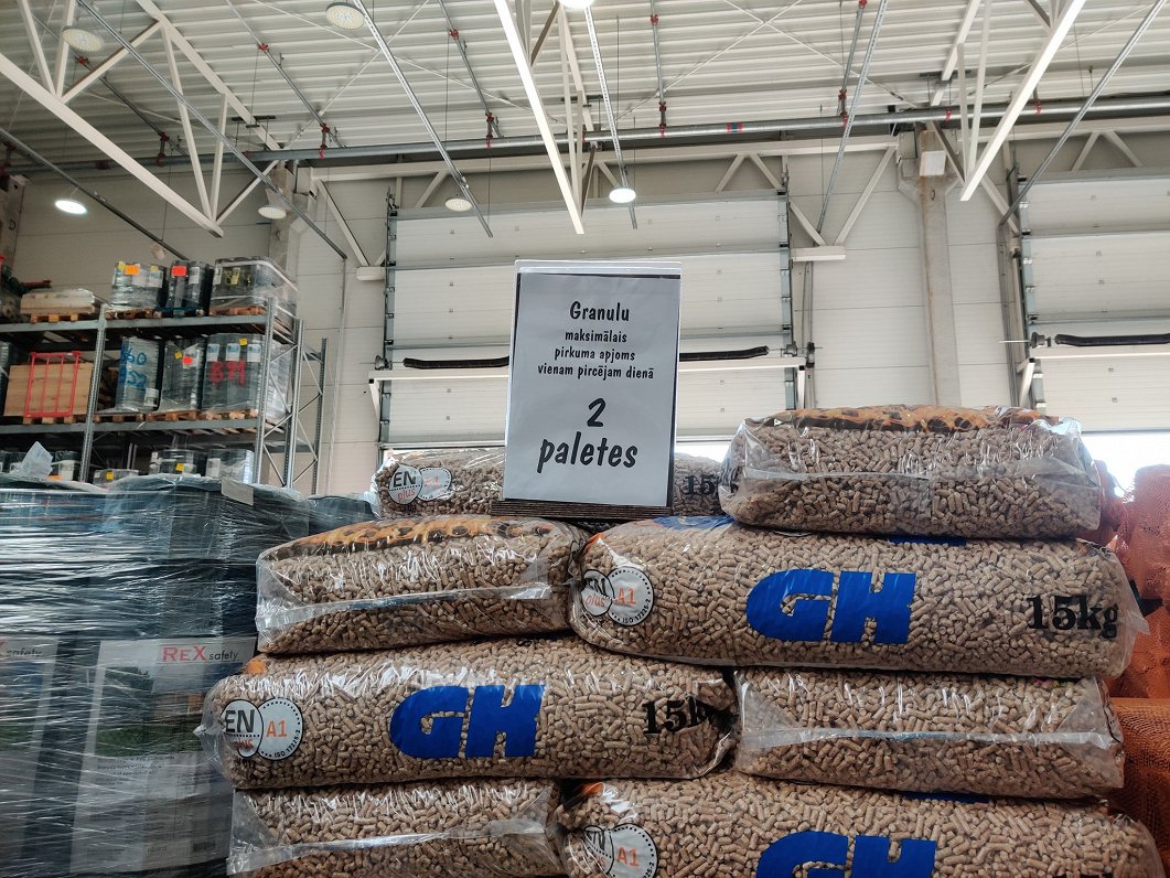 Stores set fuel pellet purchase limits – producers say there's plenty to go around