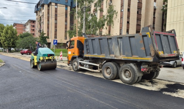 Asfaltiran deo ulice Prvoslava Stojanovića (FOTO)
