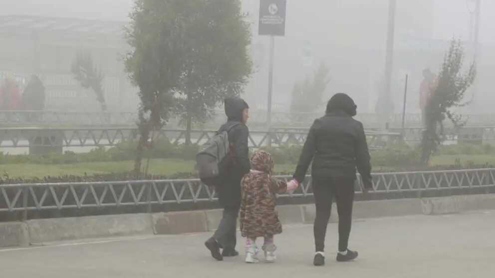 Frente frío mantendrá bajas temperaturas en el occidente; no se descartan nevadas