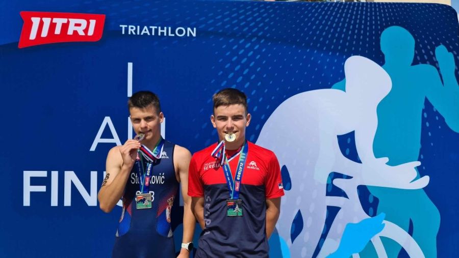 Zlatni triatlonci Leskovca zablistali na Kraljevom jezeru Zlatibora