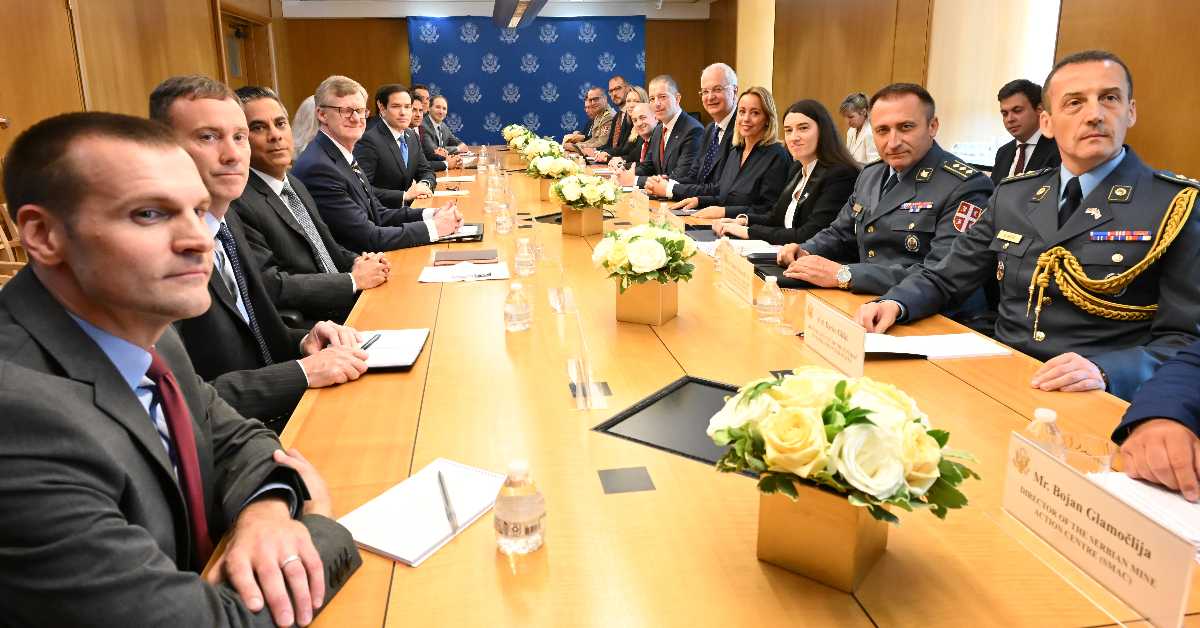 Đurić i Rubio otvorili „novo poglavlje u odnosima Srbije i SAD“