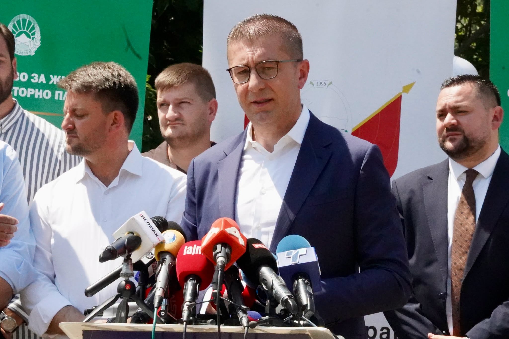 Mickoski: Vladata ima mandat, no ako sme predizvikani na predvremeni izbori podgotveni sme da odgovorime