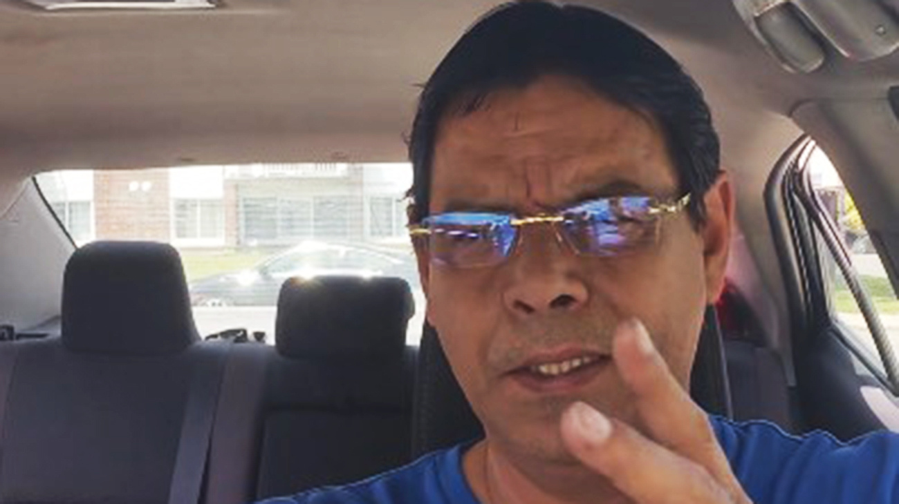 Imagen del periodista cubano Armando Campuzano, exiliado en Canadá desde 2017.