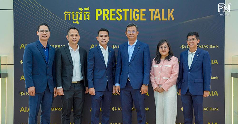 KB PRASAC Bank and AIA Cambodia Launch Prestige Talk Series with Seminar on Liver Cancer Prevention, Treatment and Financial Security