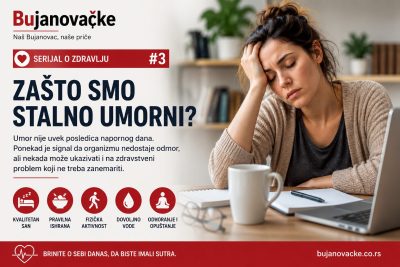 Serijal o zdravlju: Zašto smo stalno umorni?