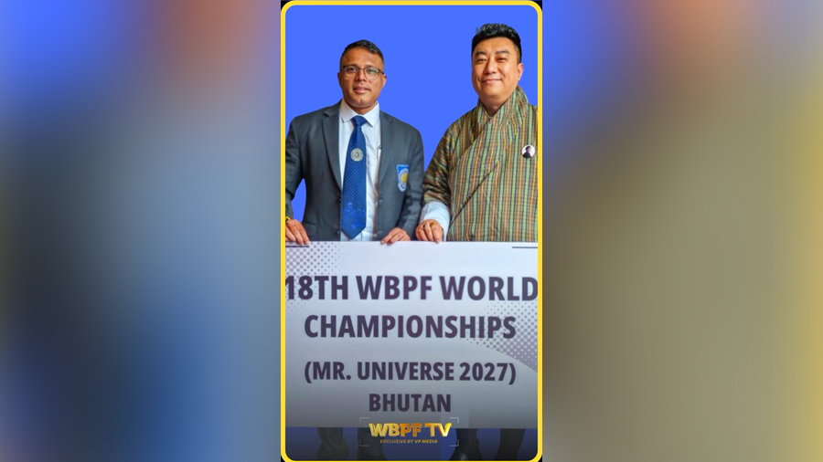 Bhutan named host of 2027 World Bodybuilding and Physique Sports Championships