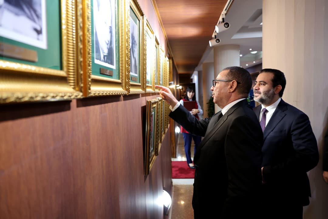 سعيود يستقبل الشيباني بقصر الحكومة  