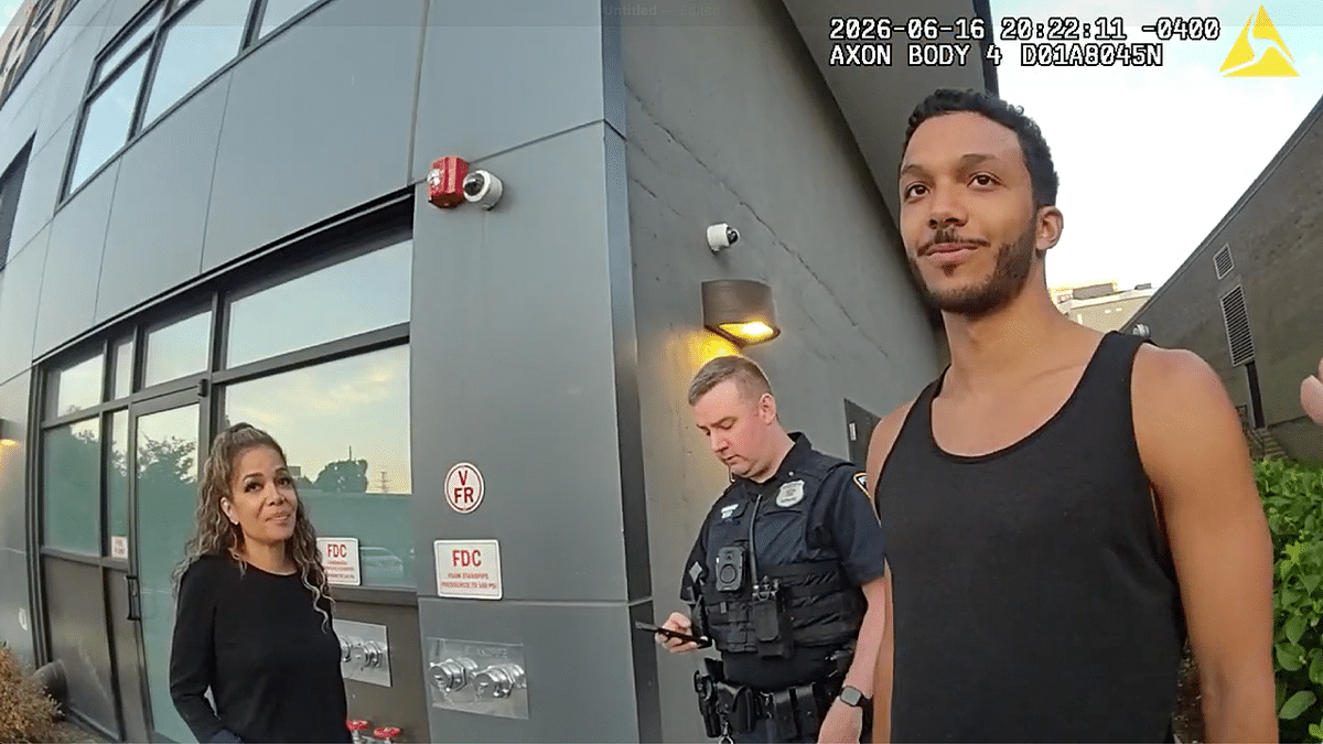 Bodycam catches Sunny Hostin invoking her legal chops as cops cite Harvard-grad son for trespassing
