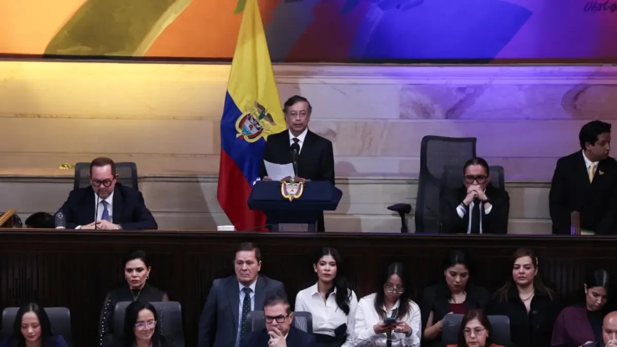 'Mi Gobierno se escribirá en la historia económica de Colombia': Petro en su discurso de instalación del Congreso