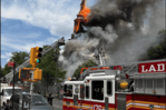 Incendio en Foley Square provoca detención de hombre