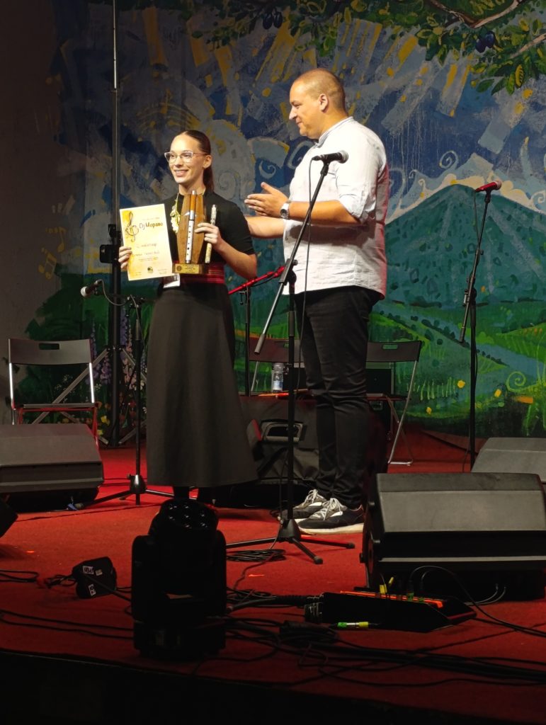 SELENA LAZAREVIĆ, „ZLATNA FRULA“ 39.SABORA FRULAŠA SRBIJE U PRISLONICI