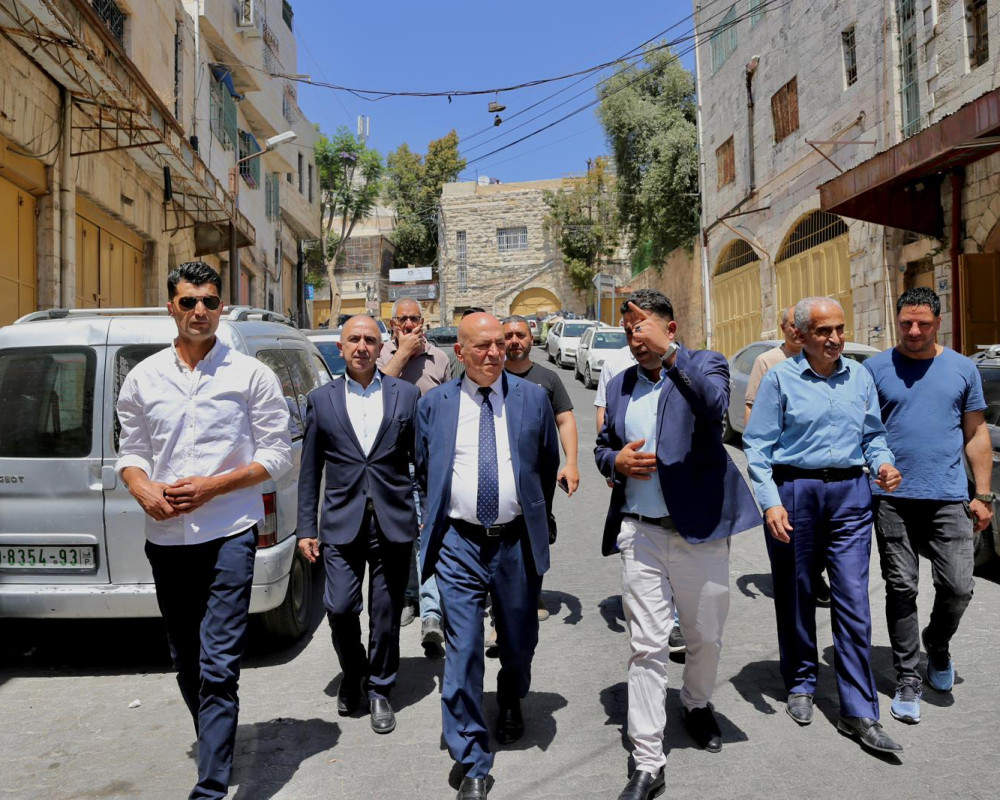 الوزير الحايك : سنواصل الجهود الحكومية للحفاظ على البلدة القديمة في الخليل
