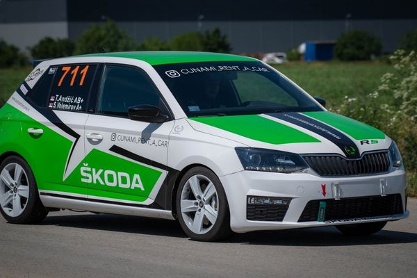 Tamara Andžić najbrža dama na auto slalom trci u Zrenjaninu