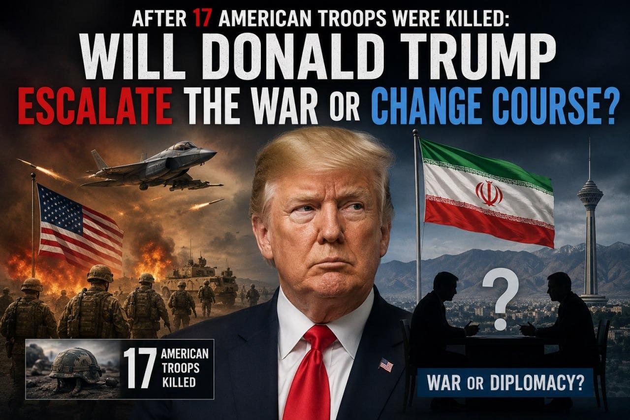 Fresh Exclusive / In-Depth Analysis: After 17 American Troops Were Killed: Will Donald Trump Escalate the War or Change Course?