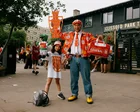 The Arsenal fans who brought style and swagger to the team’s victory parade: ‘Everyone supports the same thing but expresses it in their own way’