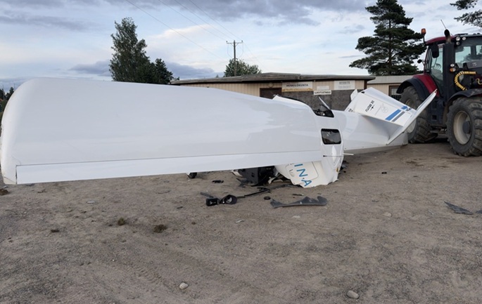 Small electric plane crashes in Hyvinkää, 1 killed
