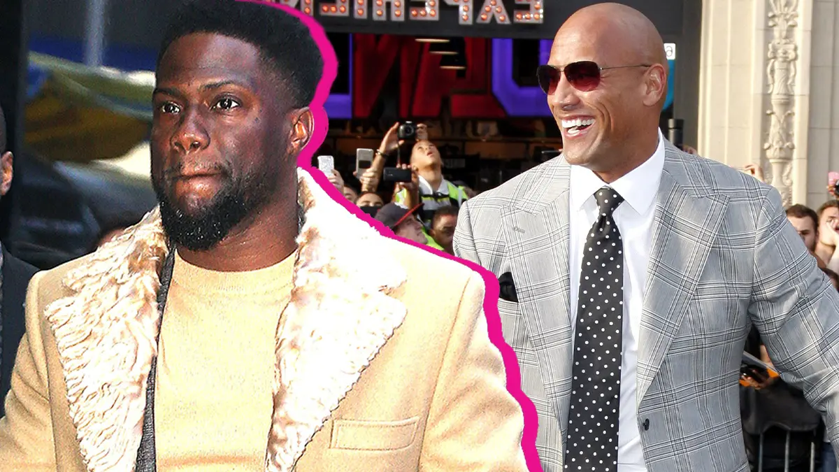 Dwayne 'The Rock' Johnson Caught Kevin Hart 'Off Guard' With 'Worst' Photo of His Dead Father During Netflix Roast