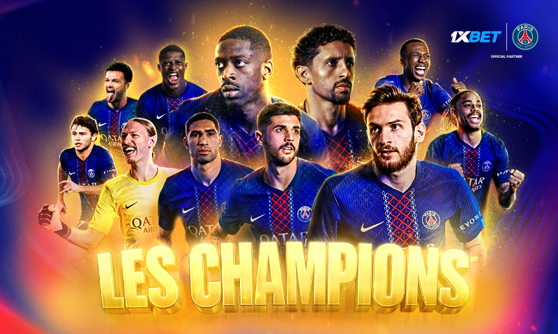 Double champion de la C1 européenne : le PSG confirme son statut de meilleure dynastie du football avec 1xBet !